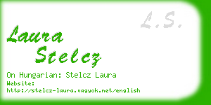 laura stelcz business card